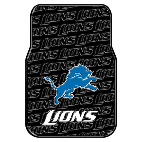 Detroit Lions NFL Car Front Floor Mats (2 Front) (17x25)