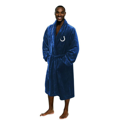 Indianapolis Colts NFL Men's Silk Touch Bath Robe (L-XL)