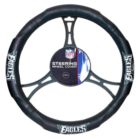Philadelphia Eagles NFL Steering Wheel Cover (14.5 to 15.5)
