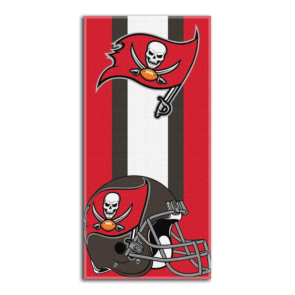 Tampa Bay Buccaneers NFL Zone Read Cotton Beach Towel (30in x 60in)