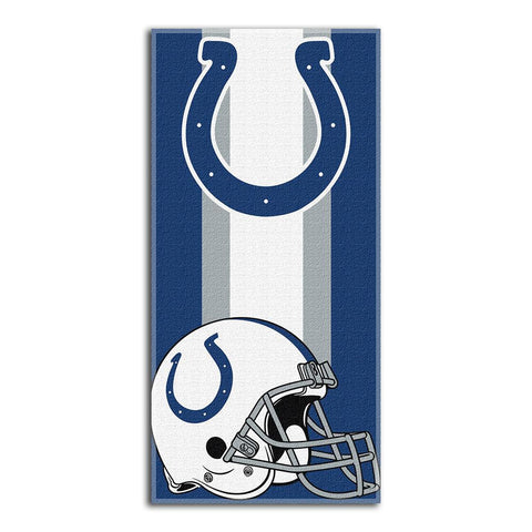 Indianapolis Colts NFL Zone Read Cotton Beach Towel (30in x 60in)