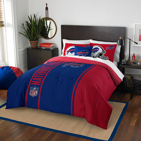 Buffalo Bills NFL Full Comforter Set (Soft & Cozy) (76 x 86)
