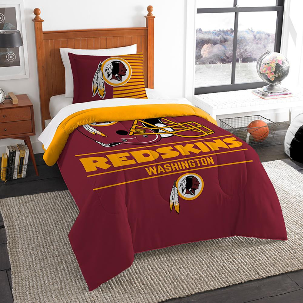 Washington Redskins Nfl Twin Comforter Set (draft Series) (64" X 86")