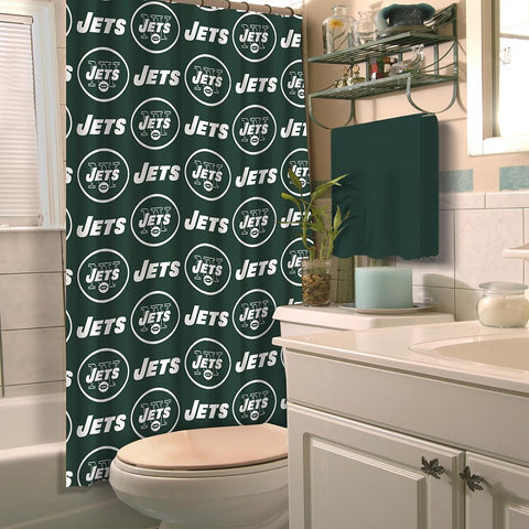 New York Jets NFL Shower Curtain