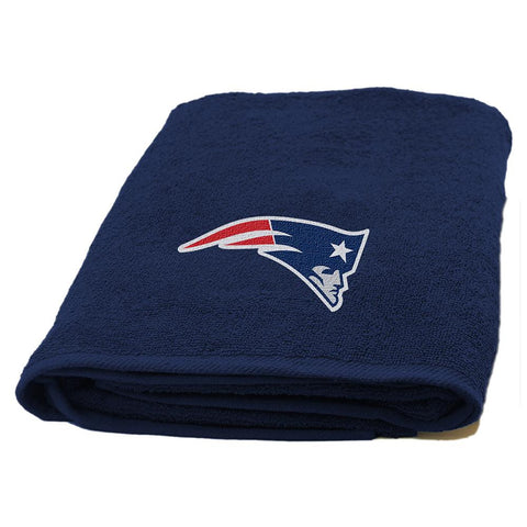 New England Patriots NFL Applique Bath Towel