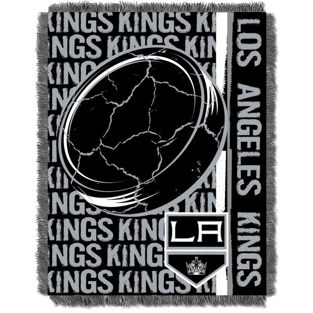 Los Angeles Kings NHL Triple Woven Jacquard Throw (Double Play Series) (48x60)