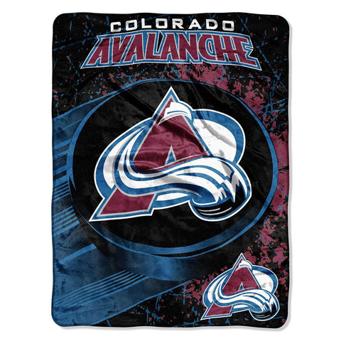 Colorado Avalanche NHL Micro Raschel Blanket (46in x 60in)