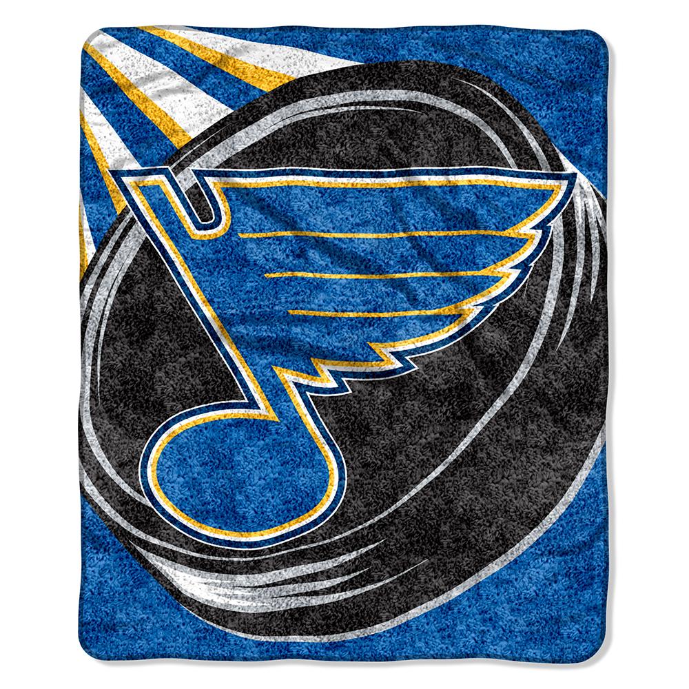 St. Louis Blues Nhl Sherpa Throw (puck Series) (50"x60")