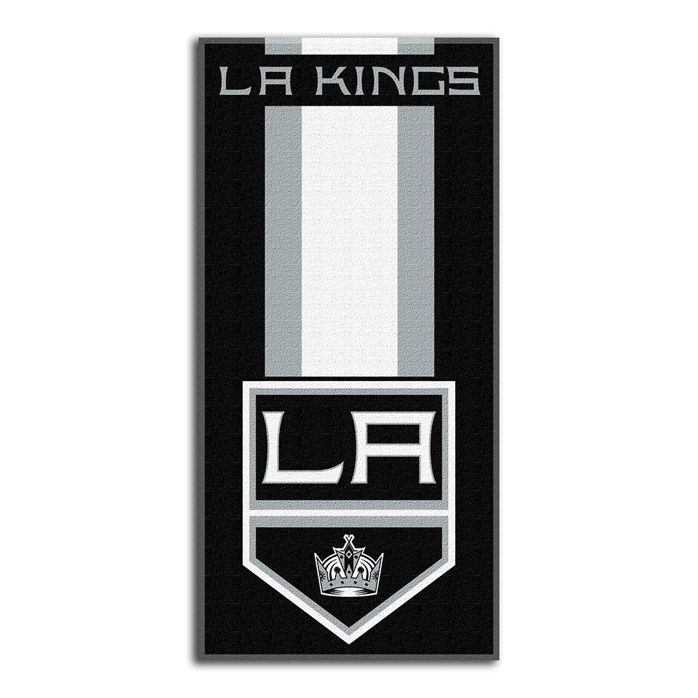 Los Angeles Kings Nhl Zone Read Cotton Beach Towel (30in X 60in)