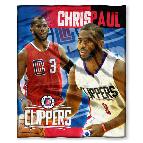 Los Angeles Clippers Nba Chris Paul Silk Touch Throw (50in X 60in)