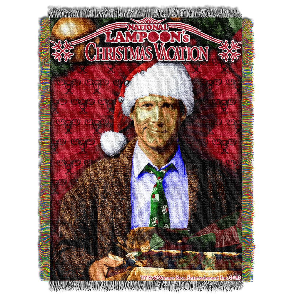 Christmas Vacation "pile Of Gifts"  Woven Tapestry Throw (48inx60in)