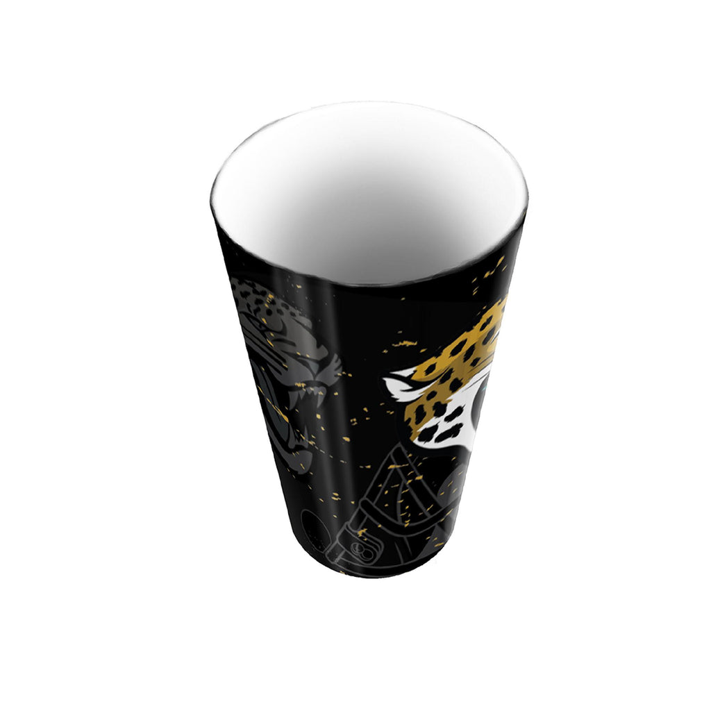 Jacksonville Jaguars Nfl Polymer Bathroom Tumbler (scatter Series)