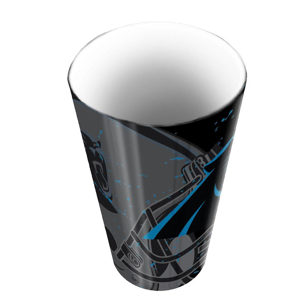 Carolina Panthers Nfl Polymer Bathroom Tumbler (scatter Series)