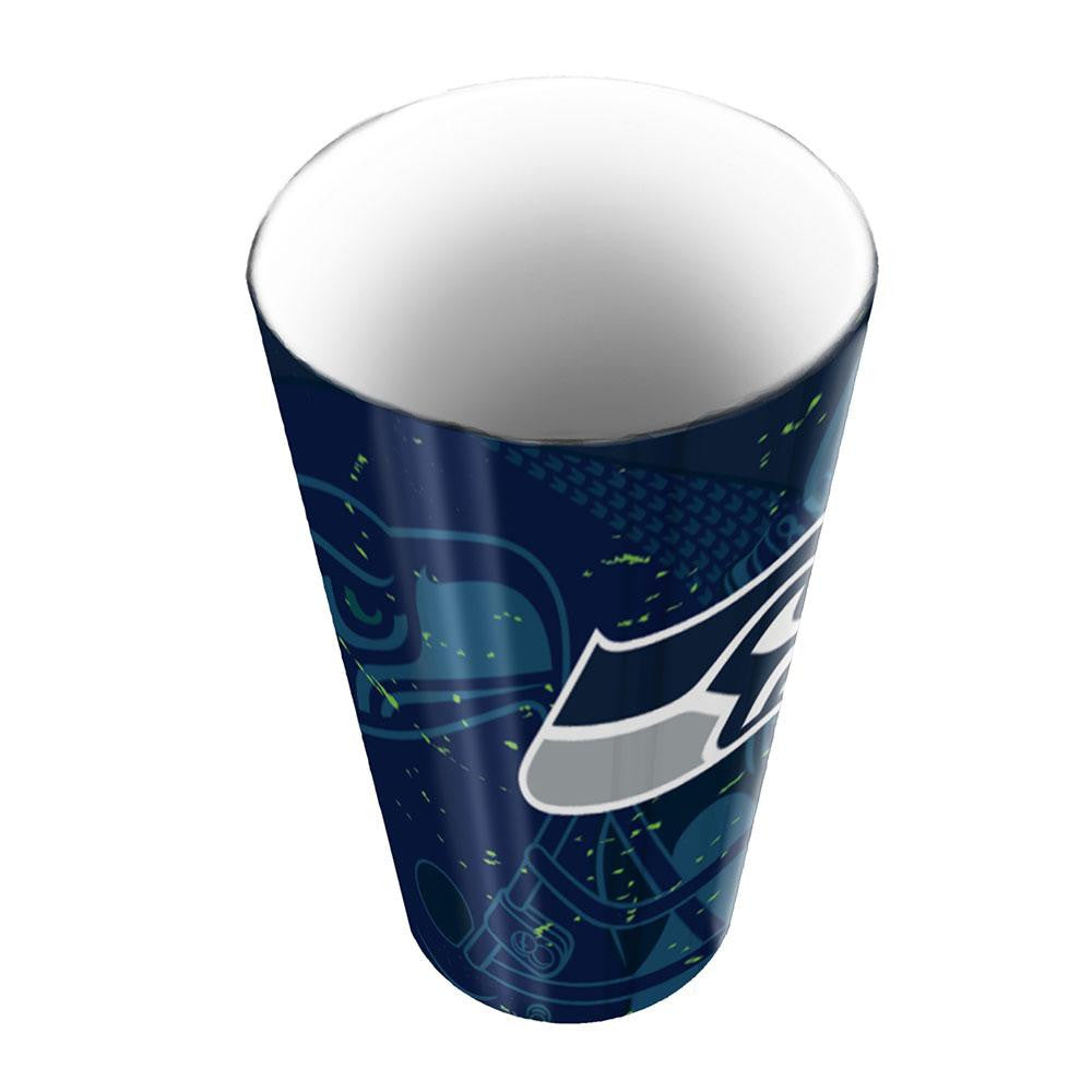 Seattle Seahawks Nfl Polymer Bathroom Tumbler (scatter Series)