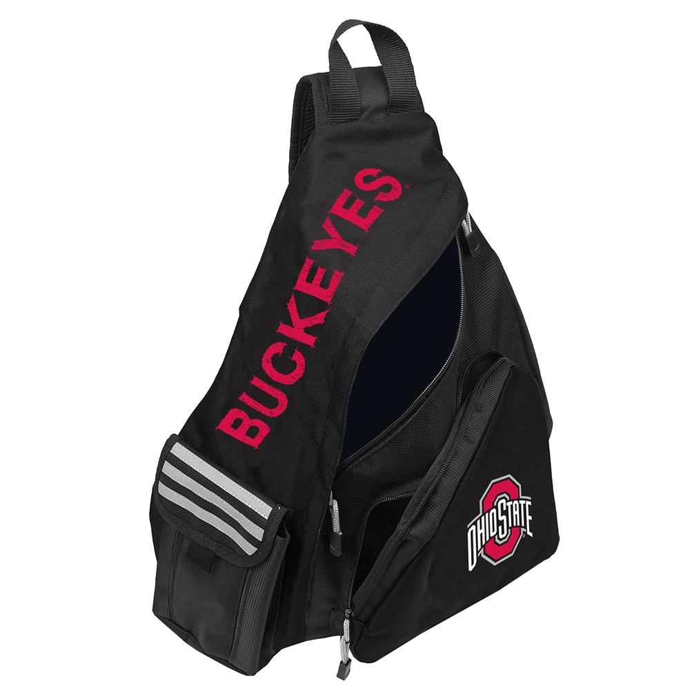 Ohio State Buckeyes Ncaa "leadoff" Sling (black-black)