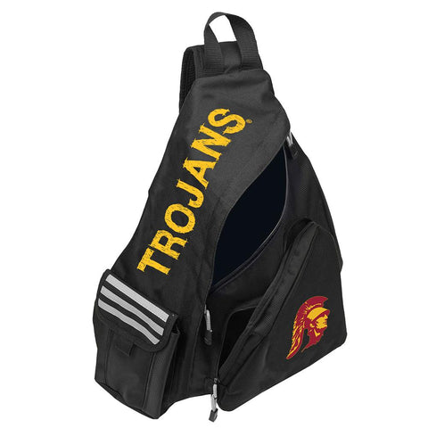 Usc Trojans Ncaa "leadoff" Sling (black-black)