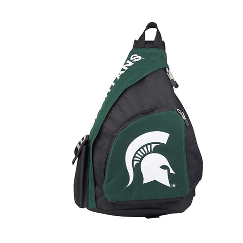 Michigan State Spartans Ncaa "leadoff" Sling (green-black)