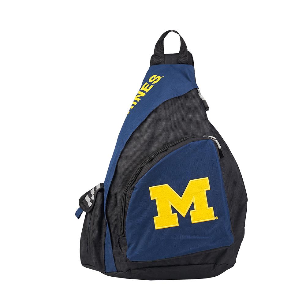 Michigan Wolverines Ncaa "leadoff" Sling (navy-black)