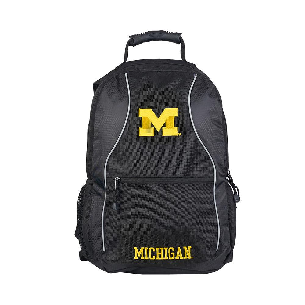 Michigan Wolverines Ncaa Phenom Backpack (black-black)