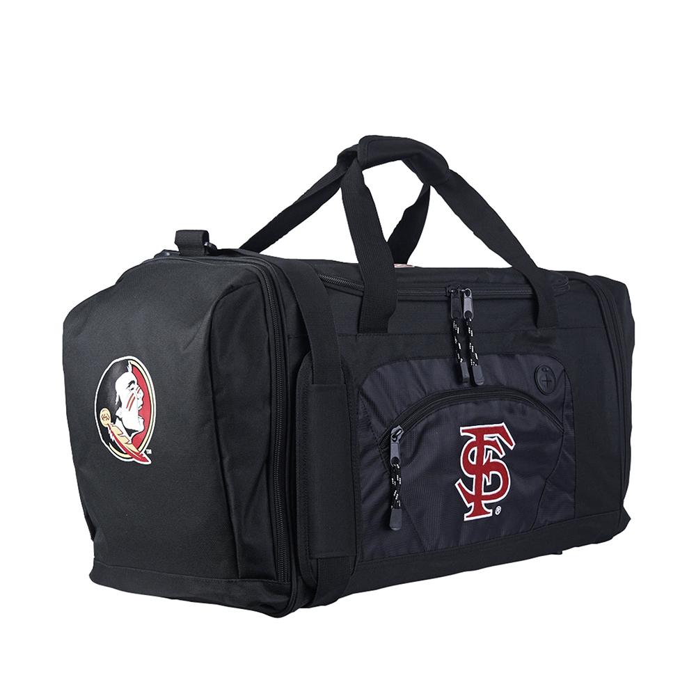 Florida State Seminoles Ncaa Roadblock Duffel Bag (black-black)