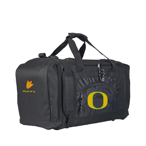 Oregon Ducks Ncaa Roadblock Duffel Bag (black-black)