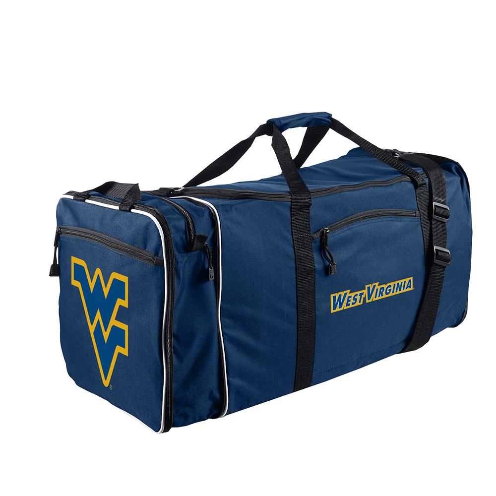 West Virginia Mountaineers Ncaa Steal Duffel Bag (navy)