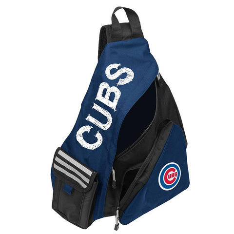 Chicago Cubs Mlb "leadoff" Sling (royal-black)