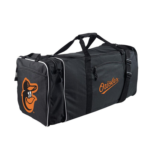 Baltimore Orioles Mlb Steal Duffel Bag (black)