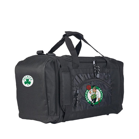Boston Celtics Nba Roadblock Duffel Bag (black-black)
