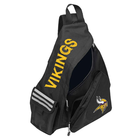 Minnesota Vikings Nfl "leadoff" Sling (black-black)