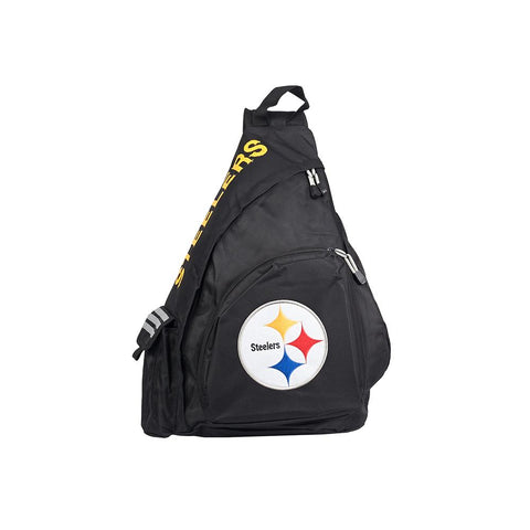 Pittsburgh Steelers Nfl "leadoff" Sling (black-black)