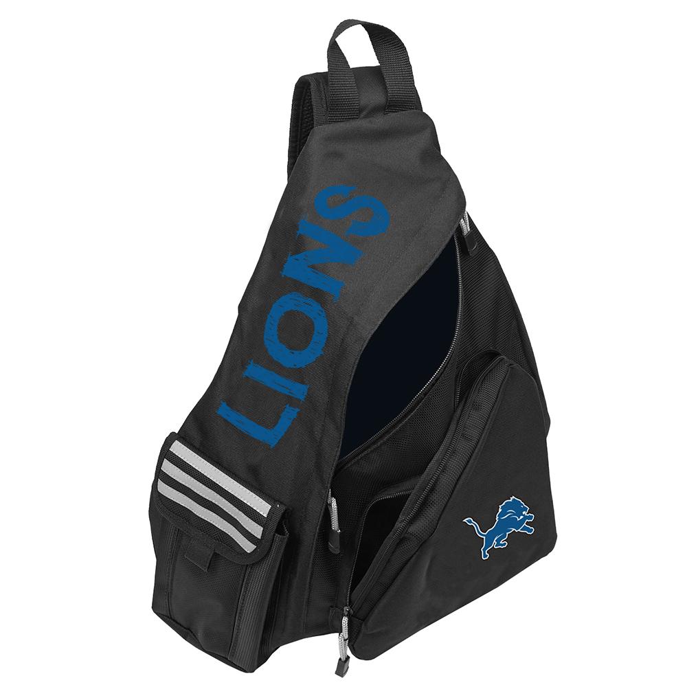 Detroit Lions Nfl "leadoff" Sling (black-black)