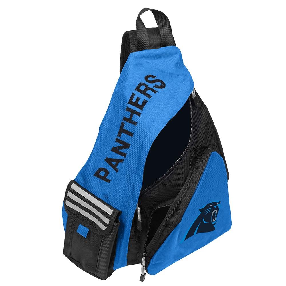 Carolina Panthers Nfl "leadoff" Sling (blue-black)