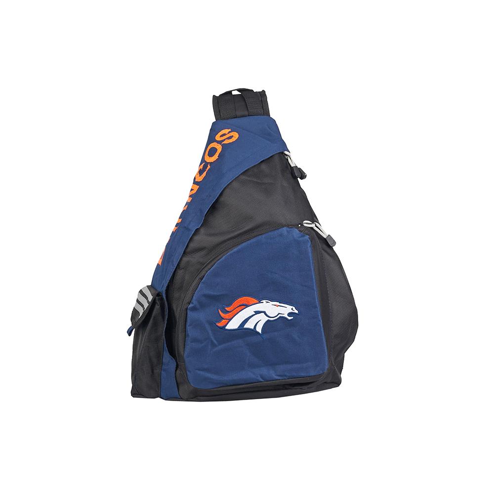 Denver Broncos Nfl "leadoff" Sling (navy-black)