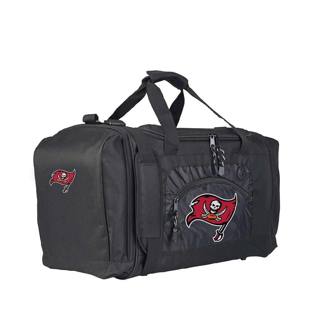 Tampa Bay Buccaneers Nfl Roadblock Duffel Bag (black-black)