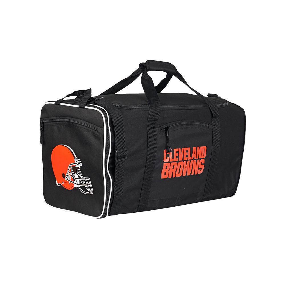 Cleveland Browns Nfl Steal Duffel Bag (black)