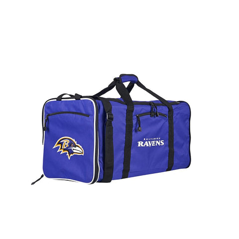 Baltimore Ravens Nfl Steal Duffel Bag (purple)