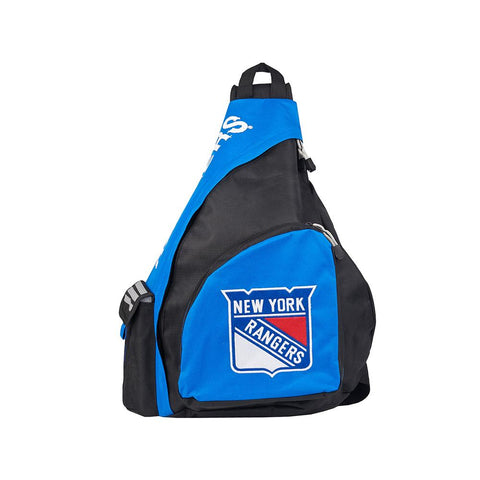 New York Rangers Nhl "leadoff" Sling (royal-black)