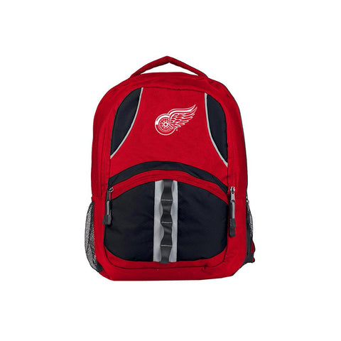 Detroit Red Wings Nhl Captain Backpack (red-black)