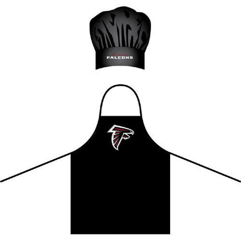 Atlanta Falcons Nfl Barbeque Apron And Chef's Hat