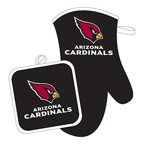 Arizona Cardinals Nfl Oven Mitt And Pot Holder Set