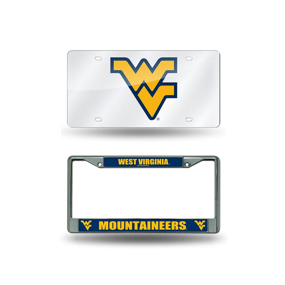 West Virginia Mountaineers Ncaa 2 Piece Laser Pack