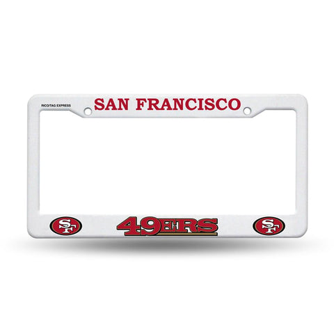 San Francisco 49ers Nfl Plastic License Plate Frame