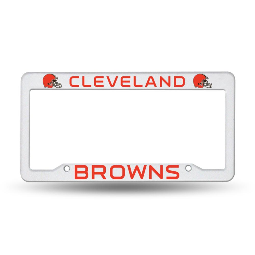 Cleveland Browns Nfl Plastic License Plate Frame