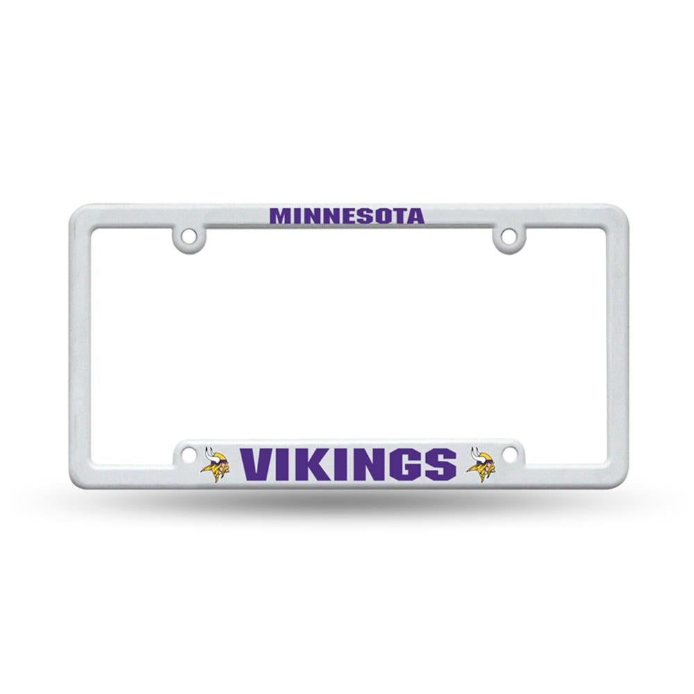 Minnesota Vikings Nfl Plastic License Plate Frame