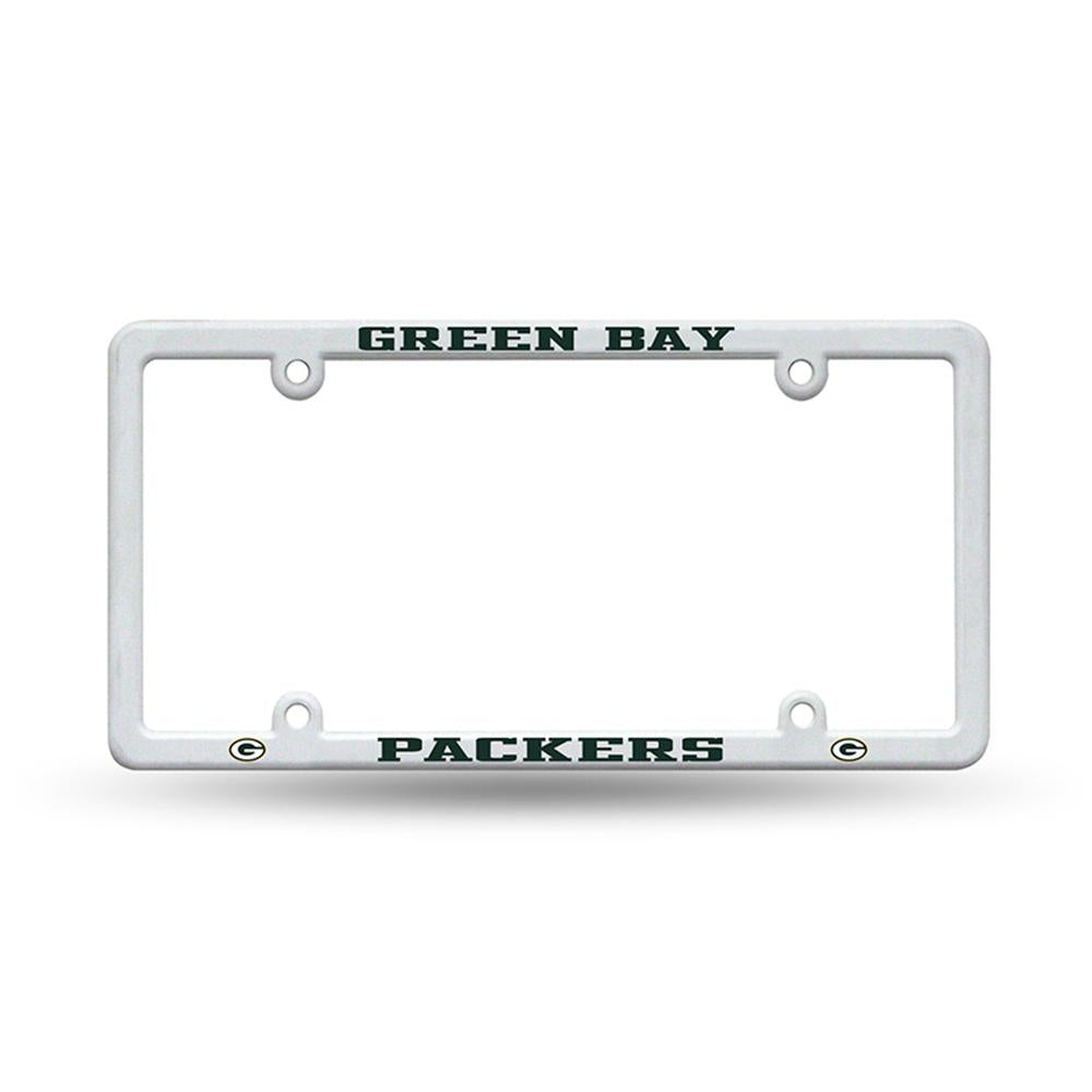 Green Bay Packers Nfl Plastic License Plate Frame