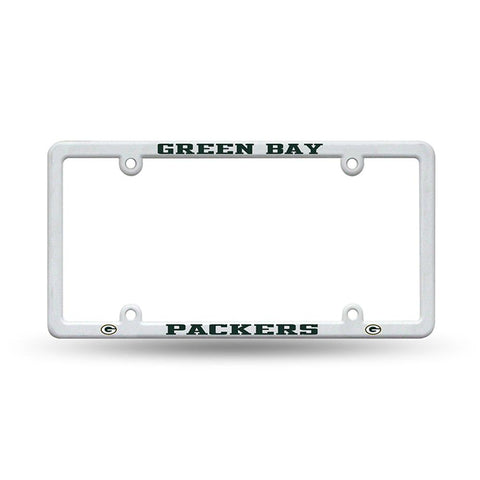 Green Bay Packers Nfl Plastic License Plate Frame