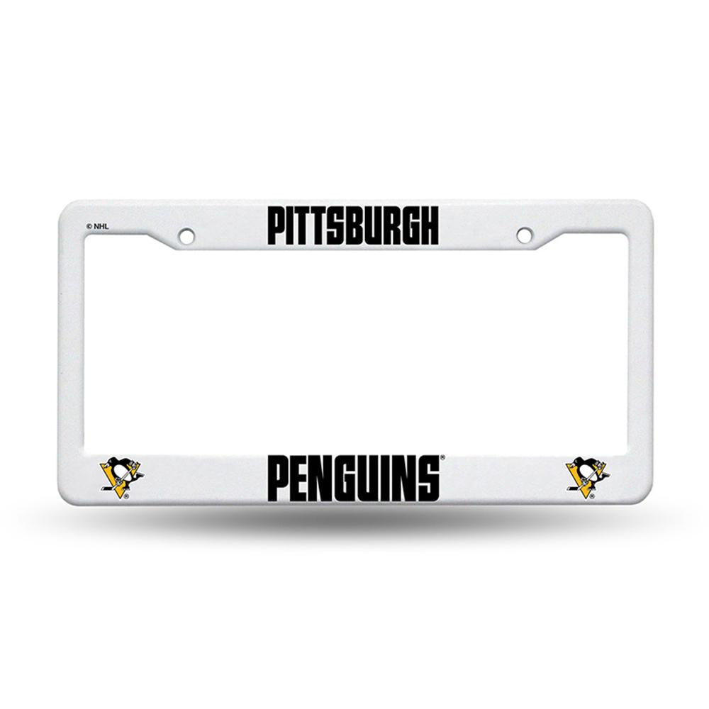 Pittsburgh Penguins Nhl Plastic License Plate Frame