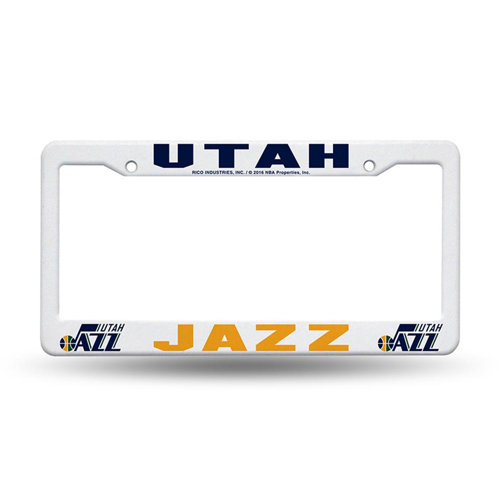 Utah Jazz Nba Plastic License Plate Frame