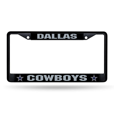 Dallas Cowboys NFL Black License Plate Frame